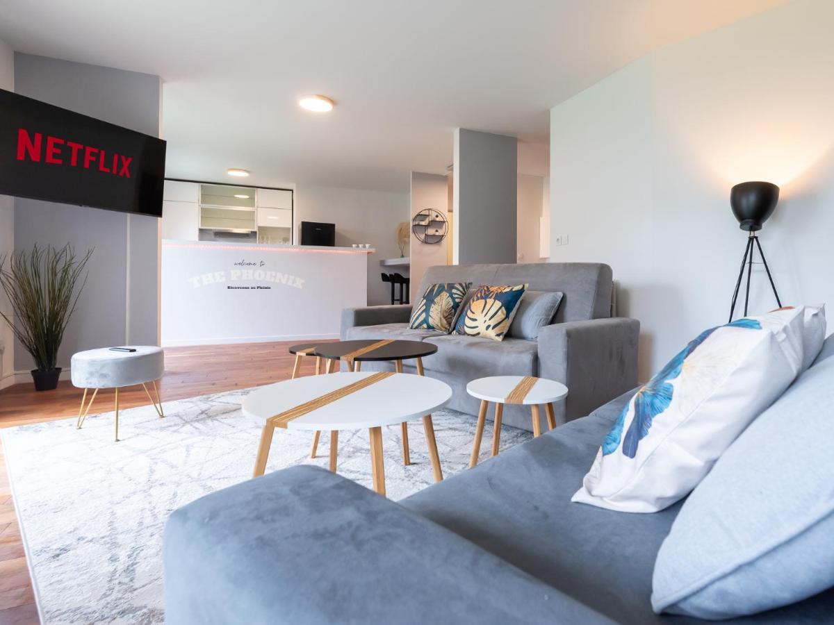 Le Phenix - Hypercentre 16 Personnes Garage Gratuit Wifi Jardin Barbecue Proche Parc Tete D'Or Apartment Villeurbanne Bagian luar foto